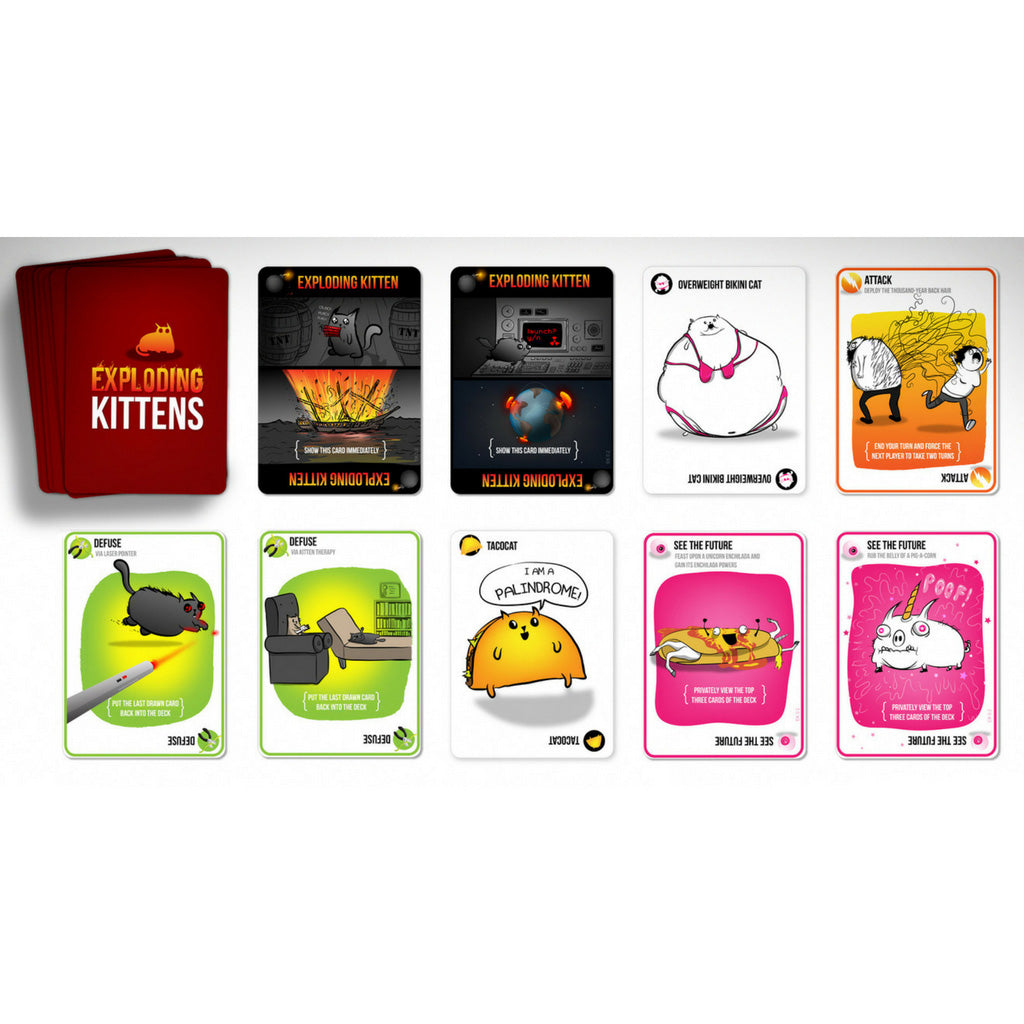 Exploding Kittens Original Edition EN – PraviJunak.si 🃏