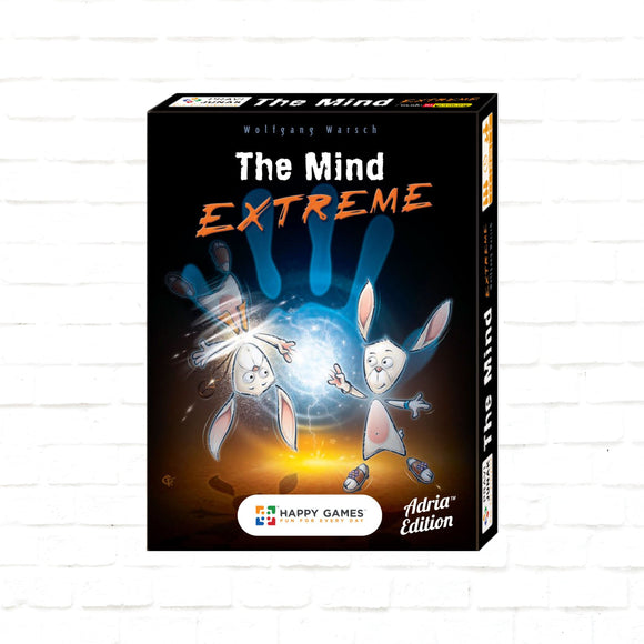 Happy Games družabna igra s kartami The Mind Extreme zabava za vso družino naslovnica namizne igre