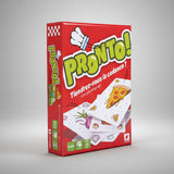 Red game box with 'Pronto!' branding on a gray background