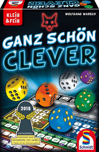 Schmidt Spiele Ganz Schön Clever nemška izdaja igre That's Pretty Clever - Igra s kockami polna spretnosti za 8+ let, 30 min, 1-4 igralce, 1. v seriji iger Clever