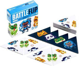 Laboludic Battle Flip Animal večjezična izdaja – Hitra živalska igra opazovanja in reakcije s kartami – Družinska igra s kartami za 6+, 10 minut, 1–5 igralcev, vključuje slovenska pravila