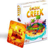 Laboludic Golden Creek večjezična izdaja – Domiselna piratska igra blefiranja in lova na zaklad s kartami – Družinska igra s kartami za 7+, 15 minut, 2–4 igralce, vključuje slovenska pravila