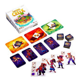 Laboludic Golden Creek večjezična izdaja – Domiselna piratska igra blefiranja in lova na zaklad s kartami – Družinska igra s kartami za 7+, 15 minut, 2–4 igralce, vključuje slovenska pravila