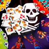 Laboludic Golden Creek večjezična izdaja – Domiselna piratska igra blefiranja in lova na zaklad s kartami – Družinska igra s kartami za 7+, 15 minut, 2–4 igralce, vključuje slovenska pravila