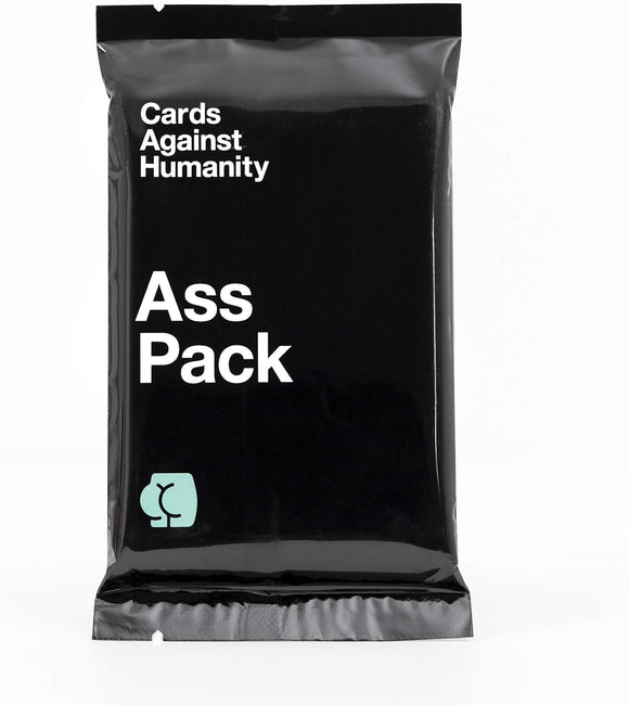 Cards Against Humanity Ass Expansion Pack razširitev angleška izdaja - zabavna družabna igra - za 17+ let, 30-90 min, 4-20 igralcev