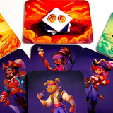 Laboludic Golden Creek večjezična izdaja – Domiselna piratska igra blefiranja in lova na zaklad s kartami – Družinska igra s kartami za 7+, 15 minut, 2–4 igralce, vključuje slovenska pravila