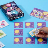 Laboludic Ghost Manor večjezična izdaja – Strašljiva igra spomina in lovljenja duhov s kartami – Družinska igra s kartami za 6+, 15 minut, 2–4 igralce, vključuje slovenska pravila