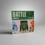 Laboludic Battle Flip Monster večjezična izdaja – Hitra pošastna igra opazovanja in reakcije s kartami – Družinska igra s kartami za 6+, 10 minut, 1–5 igralcev, vključuje slovenska pravila