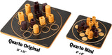 Gigamic Quarto Classic večjezična izdaja - Strateška igra za nepozabne dvoboje - Sestavi štiri v vrsto za 8+ let, 20 min, 2 igralca, vključuje slovenska pravila