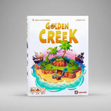 Laboludic Golden Creek večjezična izdaja – Domiselna piratska igra blefiranja in lova na zaklad s kartami – Družinska igra s kartami za 7+, 15 minut, 2–4 igralce, vključuje slovenska pravila