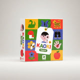 Laboludic Kaoki Nature večjezična izdaja – Hitra igra opazovanja in spomina s kartami – Družinska igra s kartami za 5+, 5 minut, 2–4 igralce, vključuje slovenska pravila