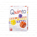 NSV Qwinto INTL Edition angleška izdaja - Vznemirljiva igra s kockami za družinske večere - Roll & Write družabna igra za 8+ let, 15 min, 2-5 igralcev