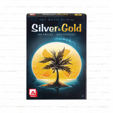 NSV Silver & Gold Nemška izdaja - Zabavna družabna igra za družinsko druženje - Hitra in strateška igra za starosti 8+ let, 20 min, 2-4 igralcev