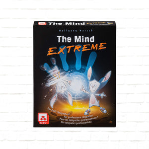 NSV The Mind Extreme INTL Edition angleška izdaja - Privlačna ekstremna izdaja igre s kartami za družinsko zabavo - Sodelovalna igra za 8+ let, 20 min, 2-4 igralcev, 120 kart