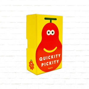 Oink Games Quickity Pickity angleška izdaja - Zabavna igra nabiranja sadja za družinske igralne večere - Hitra in dinamična družabna igra za starosti 6+ let, 20 min, 2-5 igralcev, večjezična izdaja