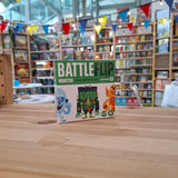 Laboludic Battle Flip Monster večjezična izdaja – Hitra pošastna igra opazovanja in reakcije s kartami – Družinska igra s kartami za 6+, 10 minut, 1–5 igralcev, vključuje slovenska pravila