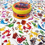 Zygomatic Dobble Animals angleška izdaja - Urjenje refleksov z živalskimi simboli - Družabna igra s kartami za starosti 6+ let, 15 min, 2-8 igralcev
