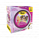 Zygomatic Dobble Disney Princess angleška izdaja - Vesela družinska igra s kartami za večere v družbi - Družabna igra za 6+ let, 15 min, 2-8 igralcev, 55 kart