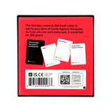 Cards Against Humanity Red Box razširitev angleška izdaja - zabavna družabna igra - za 18+ let, 30-90 min, 4-20 igralcev