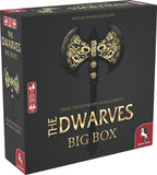 Pegasus Spiele The Dwarves Big Box angleška izdaja - Sodelovalna fantazijska igra za 10+ let, 60-90 min, 2-6 igralcev, vključuje 5 razširitev