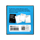 Cards Against Humanity Blue Box angleška izdaja - zabavna družabna igra spominov in smeha - za 17+ let, 30-90 min, 4-20 igralcev