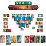 Repos družabna igra s kartami 7 Wonders Duel slovenska izdaja vsebina namizne igre