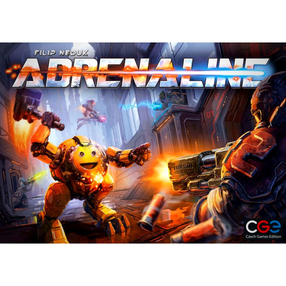Adrenaline Cover Družabna igra Board Game Pravi Junak