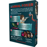 HeidelBÄR Games Animal Poker angleška izdaja - čudovita družabna igra s kartami - za 10+ let, 60 min, za 4-8 igralcev