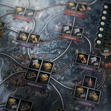 družabna igra brass birmingham zemljevid od blizu map close up board game