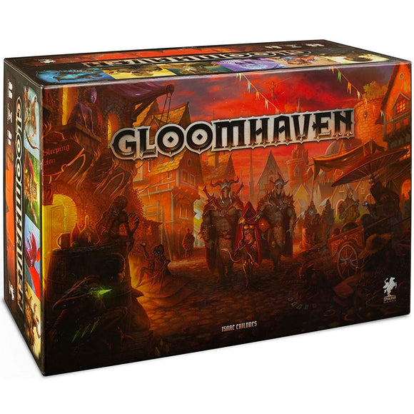 cephalofair družabna igra gloomhaven 3d naslovnica board game box cover