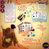 Družabna igra The Legend of the Cherry Tree Board Game Box Back Pravi Junak