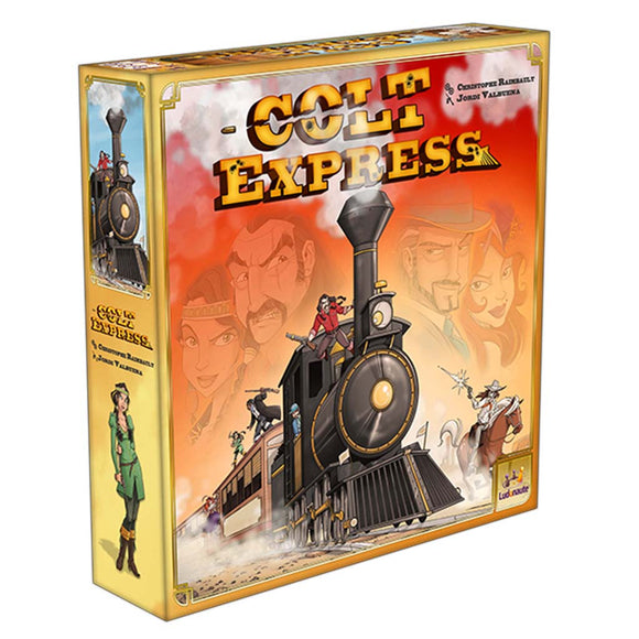 družabna igra colt express slovenska izdaja škatla naslovnica box cover board game
