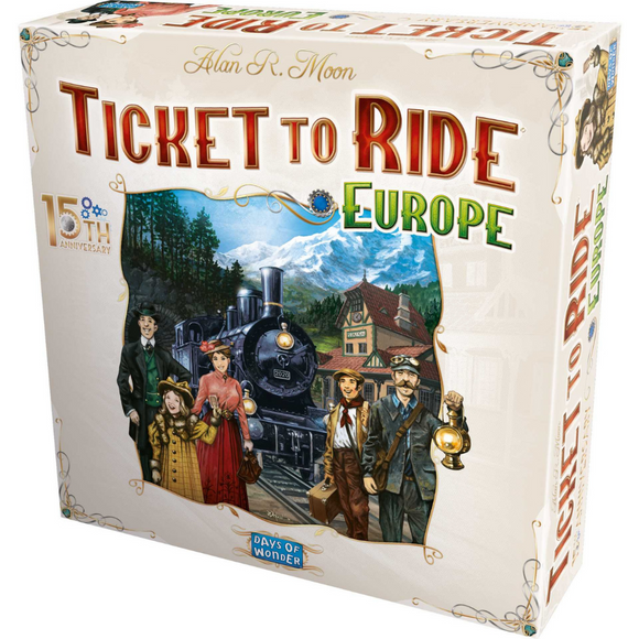 Ticket to Ride Europe 15th Anniversary Collector's Edition EN