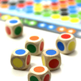 družabna igra s kockami diceland kocke od blizu close up dice game