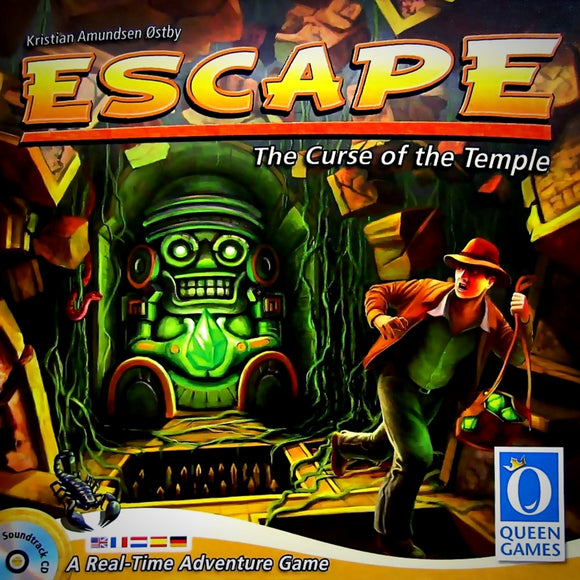 Družabna igra Escape: The Curse of the Temple Board Game Cover Pravi Junak