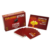 Exploding Kittens Original Edition slovenska izdaja - Napeta družabna igra s kartami, v kateri imajo glavno vlogo mačke - za 7+ let, 15 min, za 2-5 igralcev