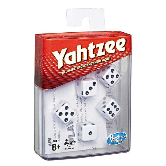 Družabna igra s kockami hasbro yahtzee jamb škatla naslovnica 3d box cover dice game