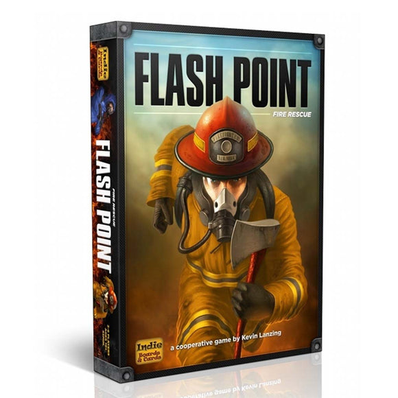 družabna igra indie boards cards flash point fire rescue škatla naslovnica 3d box cover board game