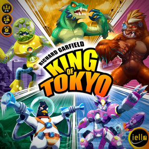 Družabna igra King of Tokyo Edition 2016 Board Game Cover Pravi Junak