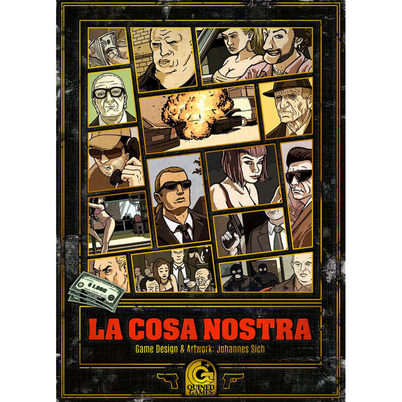 La Cosa Nostra Družabna igra Board Game Cover