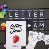 družabna igra letter jam igra od blizu na mizi game on table box board game
