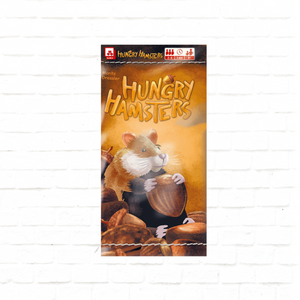 NSV Hungry Hamsters (Hamstern) nemška izdaja - Mega mini družabna igra s kockami - Kopanje rovov, nabiranje gob in orehov - za 8+ let, 5 min, za 2-6 igralcev