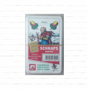 NSV družabna igra s kartami Šnops nemške glave naslovnica igre