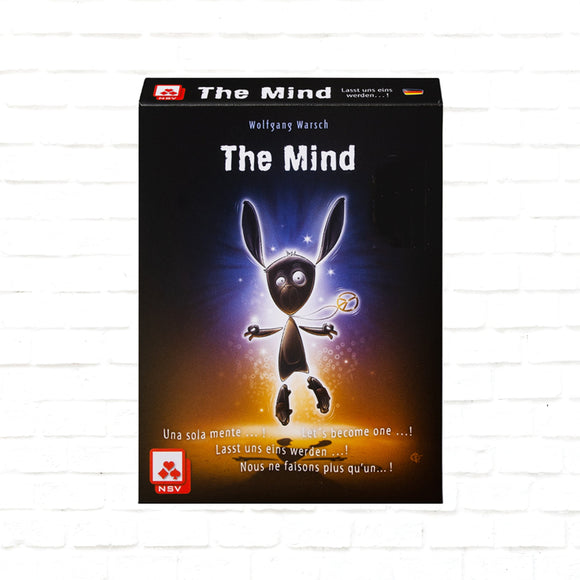 NSV The Mind INTL Edition angleška izdaja- Privlačna igra s kartami za nepozabne družinske trenutke - Sodelovalna družabna igra za 8+ let, 20 min, 2-4 igralcev, 120 kart