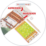 NSV Volle Weide Fency Sheep nemška izdaja - Mini družabna igra s kockami idealna za na pohod - za 8+ let, 5 min, za 2-6 igralcev