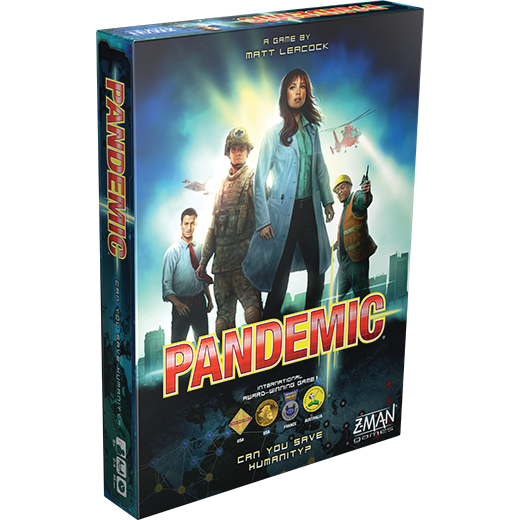 družabna igra pandemic škatla naslovnica cover board game
