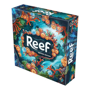 družabna igra planb games reef second edition 3d škatla naslovnica box cover board game