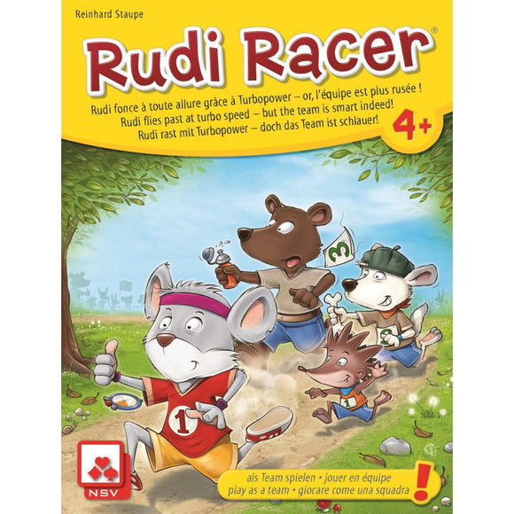 Rudi Racer Cover Družabna Igra Board Game Pravi Junak 