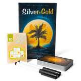 družabna igra silver & gold škatla naslovnica box cover board game