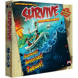 survive escape from the atlantis družabna igra škatla naslovnica board game box cover